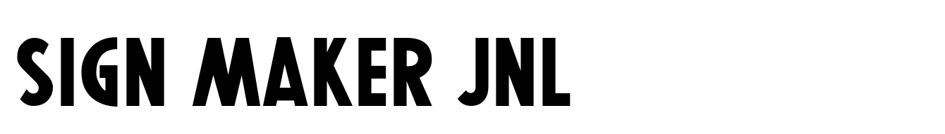 Sign Maker JNL
